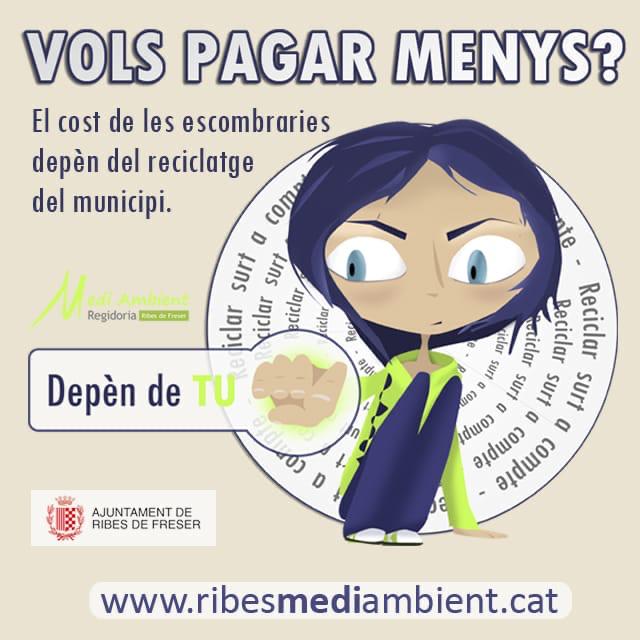 Campanya de conscienciació del cost dels residus